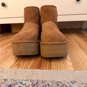 Chestnut suede Ugg boots